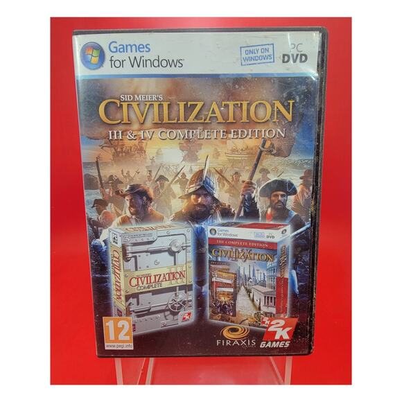 Sid Meier’s Civilization III & IV Complete Edition (PC DVD, 2009) - Picture 1 of 7